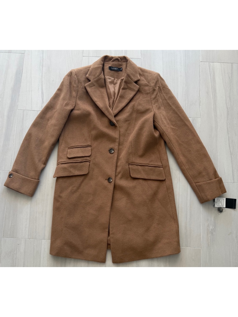 Lauren Ralph Lauren 14 Camel Coat